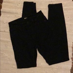 BDG black high rise cigarette jeans